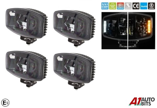 Spot feu avant blanc led - 10,