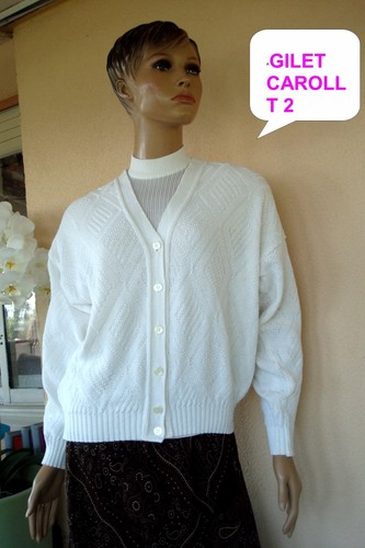 Veste gilet cardigan marque - de,