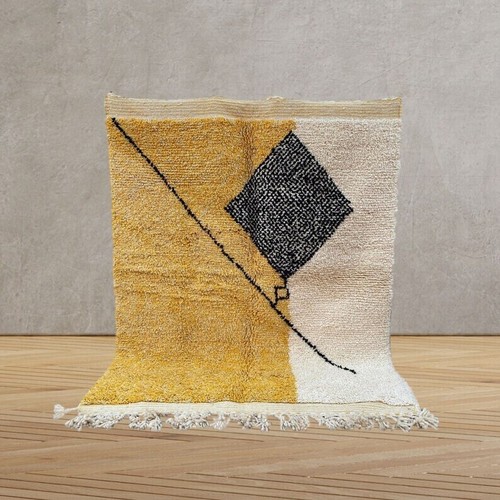 Tapis marocain beni ourain - tapis,