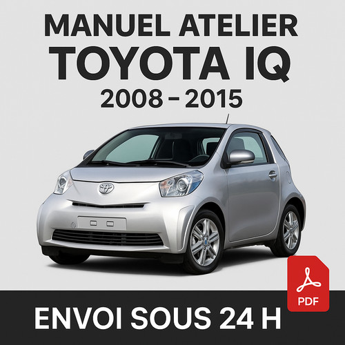 Manuel atelier toyota - toyota, iq