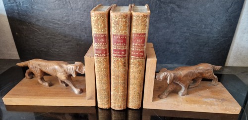 Serre livres bois - bois, de