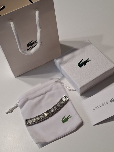Bracelet lacoste neuf argenté - neuf,