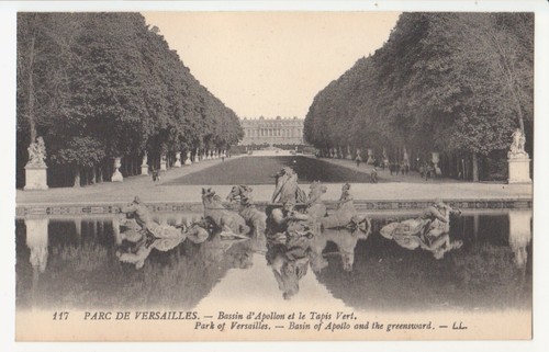 Cpa parc versailles - cpa, de