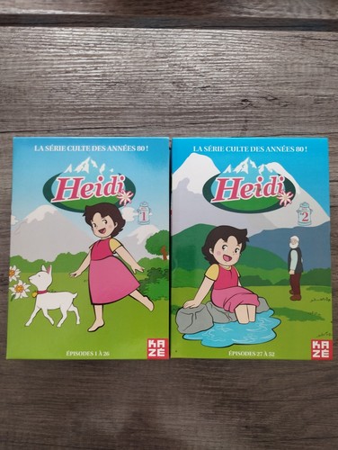 Coffres dvd heidi box 1 - 2,