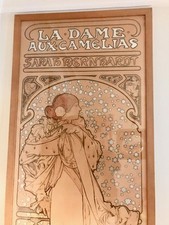 affiche ancienne signée Mucha