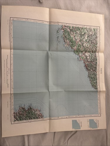 Carte ign nice 1942 - -,