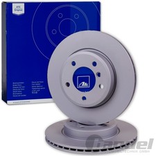 2X ATE DISQUES DE FREIN ARRIÈRE 340,0MM VENTILÉS COMPATIBLE AVEC VOLVO XC90