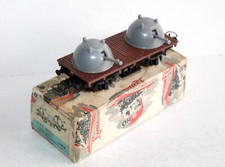 VERY RARE! LIMA HO 2012 MILITARY FLAT CAR 2 GUN ARMORED ROTATING TURRET