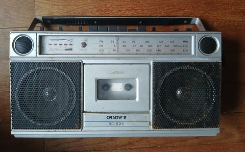 Ancien vintage radio casette - vintage,