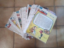 Lot  de 53 Journal Tintin