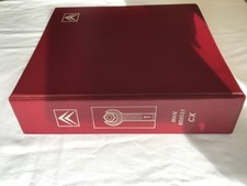 CITROEN CX MODELS 20 22 & 23 WORKSHOP MANUAL MAN 058531 SEPTEMBER 1988 ENGLISH