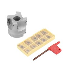 Outil De Fraisage Carbure À Plaquettes Outils Tour A Metaux Bap400r-50-22-4f ...