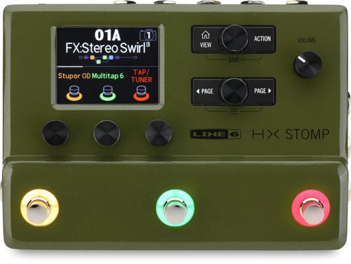 Line stomp guitar - line, hx