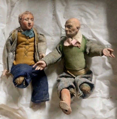 Ancienne paire statuettes - paire,