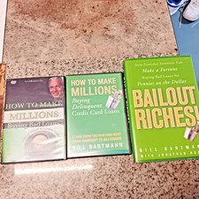 BILL BARTMANN HOW TO MAKE MILLIONS BUYING BAD LOANS DVD CREDIT CARD LOANS PACKAG