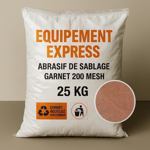 Sac sable abrasif garnet - kg,