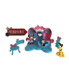 16⚜️ Jouet Figurine Salon de Toilettage Maison Minnie Disney Mattel 2010