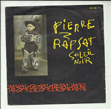PIERRE RAPSAT Raepsaet pic sleeve pochette pour 45 rpm SOLEIL NOIR No Record