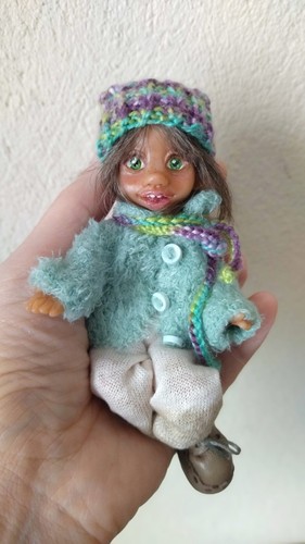 Mini poupée articulée faite - poupée,