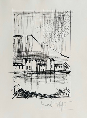 Bernard buffet le port de - "le,