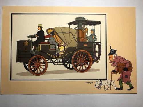 Herge tintin chromo - tintin, voir
