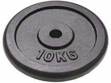 Disque En Fonte Noir De 10 Kg