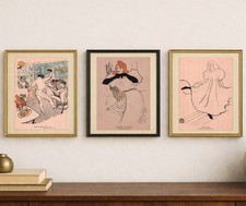 Toulouse Lautrec Cabaret Set 3