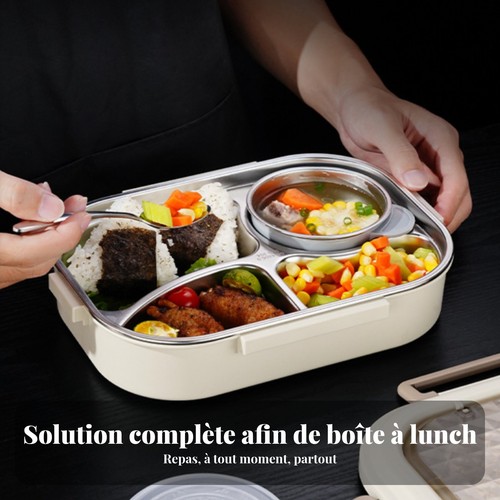 Boîte lunch inox - à,