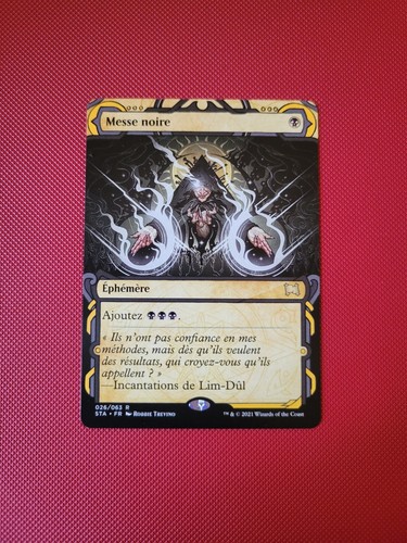 Magic mtg messe noire - -,