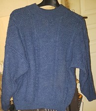 Gros Pull Bleu Chaud Taille M