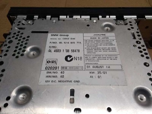 65126915711 autoradio pour bmw - autoradio,