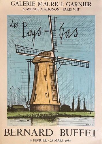 Bernard buffet affiche - bernard,