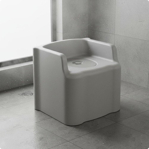 Chaise percée chevet - chaise,