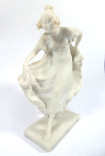 Prof.ernst Seger Carrare Marbre " Debütantin "￼ Art Nouveau,Art Novo Al-O "