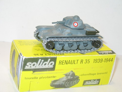Solido char r35 militaire - solido,,
