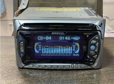 Kenwood DPX-710MD 2DIN CD MD Deck Player DSP/equalizer inclus Fonctionne