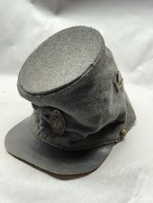 Ultra Rare Civil War Militia Officer Forage Cap Hat Or Kepi
