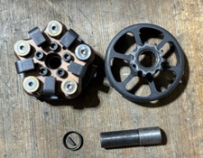 VINTAGE KART HORSTMAN HDC5 2 DISC DRY CLUTCH 219 CHAIN 10T YAMAHA KT100