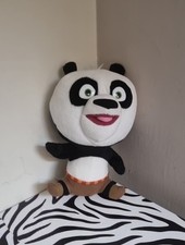 Dreamworks Big Headz Plush Plush Plush Panda 23cm Doll Soft Toys 
