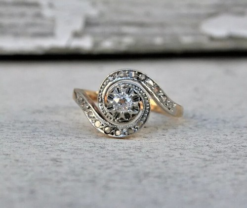 Bague fiançailles ancienne - de,