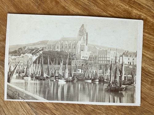 Photo carte visite cdv port - de,