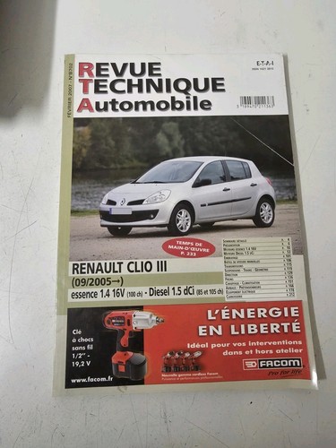 Revue technique automobile - technique,