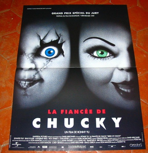 Fiancee chucky affiche - fiancee,