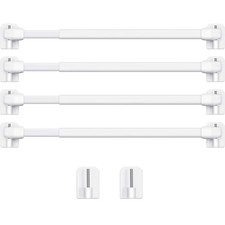 4 Pièces Tringle à Rideau