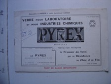 PYREX 1924 Chemical Industry Laboratory Glass Tariff Catalog