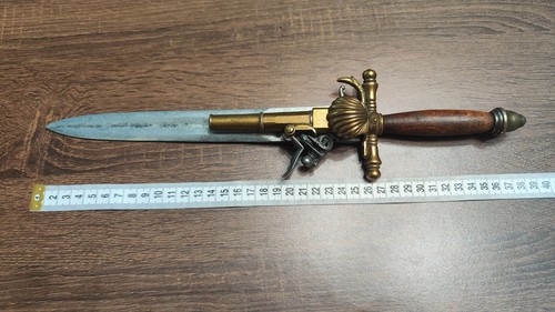 Dague pistolet silex - pistolet,