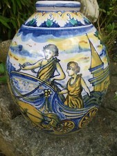 Faience Italienne URBINO vase