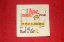 JEU TAQUIN POUSSE-POUSSE UNION TRANSPORT PUBLIC POITIERS 11/95