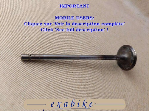 Soupape echappement pour - d'echappement, bmw