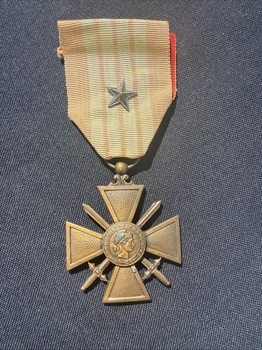 Médaille croix guerre - médaille,